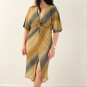 ALL IN FAVOR Dolman Glittery Dress